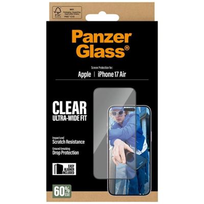 5. PanzerGlass Ultra-Wide Fit EasyAligner Tempered Glass für iPhone Air