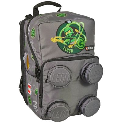 2. LEGO Ninjago Petersen Schulrucksack 20209-2501 Grau Einheitsgröße