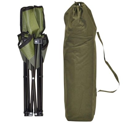 4. FALTBARES GRÜNES CAMPINGSTUHL 30X30X25/47 CM ENERO CAMP
