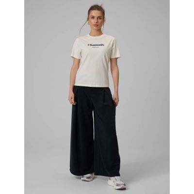 3. Locker geschnittenes Damen-T-Shirt mit Aufdruck 4F 4FRAW25TTSHF3409-12S