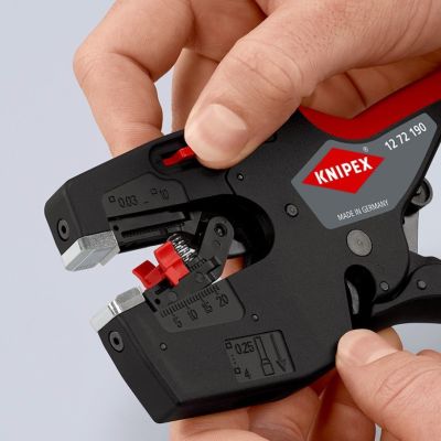 7. KNIPEX 12 72 190 Isolierabisolierzange