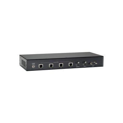 3. LevelOne HVE-9214PTHDMI O.CAT.5 TRANSM. IEEE-802.3af PoE-kompatibel für einfache Bedienung und Installation, einfache Plug-and-Play-Installation, integrierte EDID-Hotplug-Erkennung, EDID-Prioritätsverwaltung der HDMI-Ausgänge
