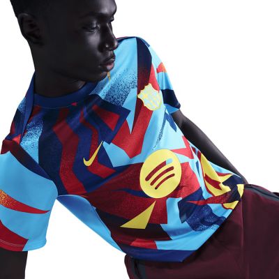 4. Nike FC Barcelona Academy Pro T-Shirt FZ1338-413