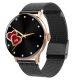 17. GIEWONT Damen-Smartwatch Roségold Schwarz GW330-4
