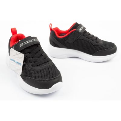 7. Skechers Selectors Kinder-Sportschuhe, leicht, modisch, schwarz