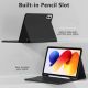 5. Tech-Protect SC Stifthülle für Xiaomi Poco Pad M1 / ​​Redmi Pad 2 Pro 12.1 - Schwarz