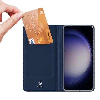 2. Dux Ducis Skin Pro Hülle für Samsung S24+ mit Klappe - Blau