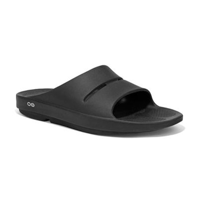 OOFOS OOahh Herren Schwarz