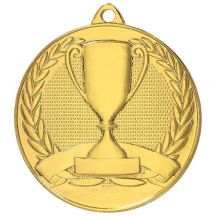 Gesamtgoldmedaille mit Pokal