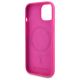 7. Karl Lagerfeld KLHMP15SSKHPPPLF iPhone 15 6,1" Fuchsia/Fuchsia Hardcase Silikon Karl Head Print MagSafe