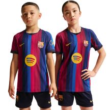Nike FC Barcelona Heimtrikot für Kinder 2026/27 Blau und Burgunderrot II1836 683