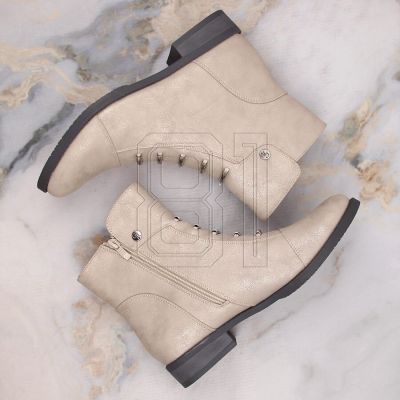 12. Jezzi W JEZ52K glänzende isolierte Stiefeletten