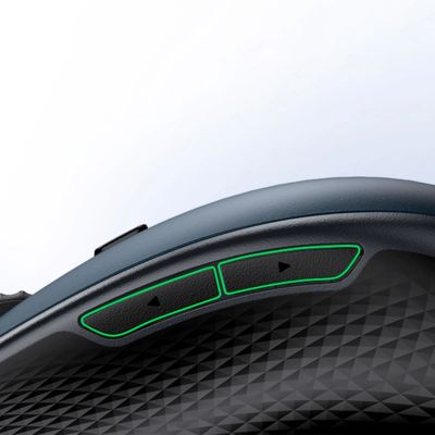 8. Ugreen MU101 ergonomische kabellose Maus Bluetooth 2,4 GHz – blau