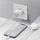 9. Baseus Compact Ladegerät 2x USB 10,5W weiß (CCXJ010202)