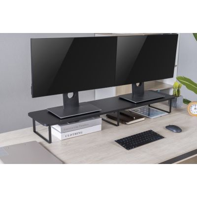 28. GEMBIRD 2-MONITOR-STÄNDER (RECHTECKIGE FORM)