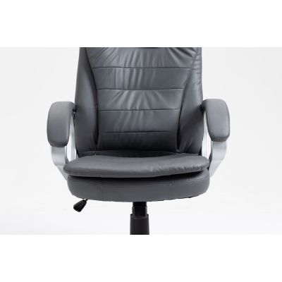 5. Activejet beheizter Massage-Bürostuhl YK7304 Grau