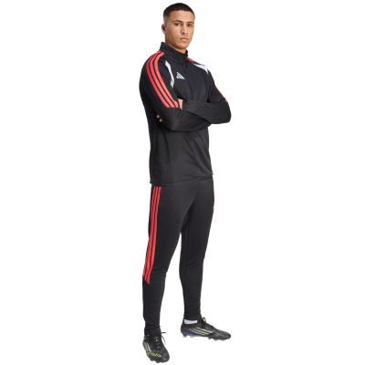 13. adidas Tiro 26 League Trainingshose für Herren, Schwarz und Rot, JY7242