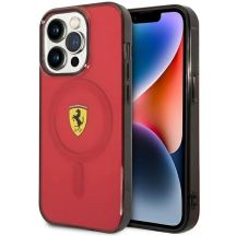 Ferrari FEHMP14XURKR iPhone 14 Pro Max 6,7" rot/rot Hardcase Translucent Magsafe