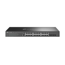 TP-Link Managed L2 JetStream Switch, SG3428, 24 Ports 10/100/1000 Mbit/s, 4 SFP-Steckplätze