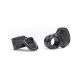 2. Tiguar schwarze Klemmen für 28 mm V2 Hantelstangen