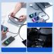 11. Joyroom Multi-Use Series S-A18 4in1 USB-A - USB-C / Lightning / Lightning / Micro-USB-Kabel 1,2 m - Schwarz