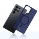 3. 3mk Smoke MagCase für Samsung Galaxy S25 Ultra - Blau-Transparent