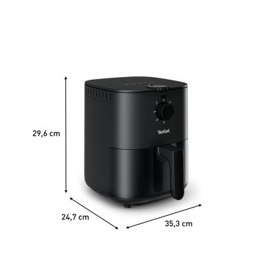 7. Tefal Easy Fry EY1308 Einzel-Heißluftfritteuse 3,5 l, 1030 W, Schwarz