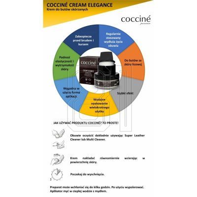8. Coccine farblose Creme für Narbenleder DA0241