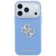 3. Guess Smooth & Big Strass Logo Hülle für iPhone 18 Pro Max / 17 Pro Max - Blau