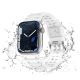 3. Strap Triple Protection für Apple Watch 38 / 40 / 41 mm Bandarmband - transparent