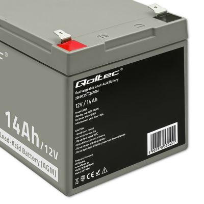 3. Qoltec 53045 wartungsfreie Batterie