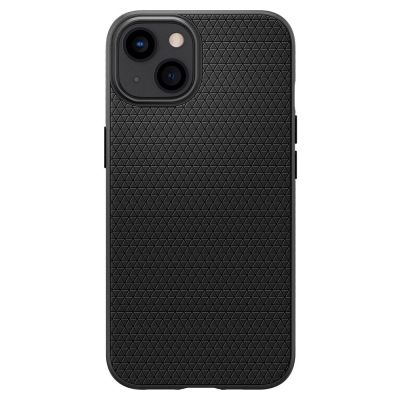 10. Spigen Liquid Air Hülle für iPhone 13 mini – Mattschwarz
