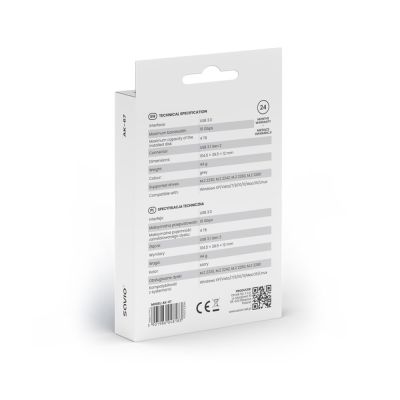 2. SAVIO EXTERNES M.2 SSD NVME-GEHÄUSE, USB, AK-67