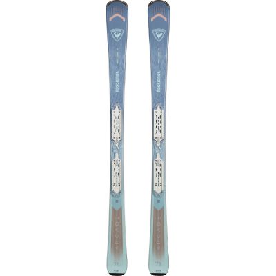 6. Rossignol Arcade W 78 Xpress / Xpress W 10 GW B83 Weiß/Glitzer Ski