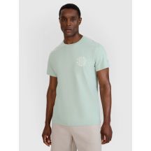 Herren T-Shirt mit normalem Aufdruck 4F 4FWSS25TTSHM1980-47S