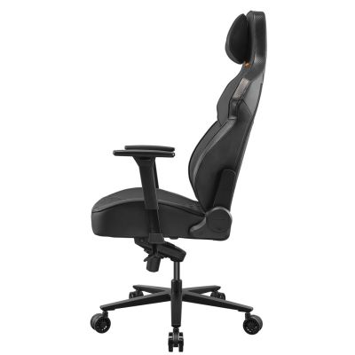10. COUGAR CGR-ARP-BLB Universal-Gaming-Stuhl, gepolsterter Sitz, Schwarz, Orange