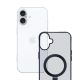 14. 3mk Smoke Case Mag&Stand Hülle für Apple iPhone 16 – Schwarz