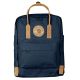 Fjällräven Kånken No. 2 Rucksack, Wanderrucksack, Marineblau (Navy), Baumwolle, Leder, Polyester