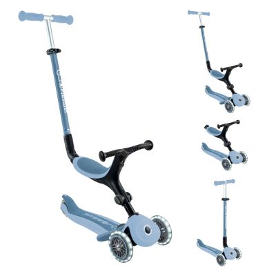 Roller mit Sitz Globber Go•Up Active Lights Ecologic Jr 745-501