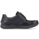 2. Rieker 48954-00 bequeme schwarze Damenschuhe mit Klettverschluss