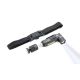 TROIKA ECO KNICKLICHT Schwarze Hand- und Stirnband-Taschenlampe mit COB-LED