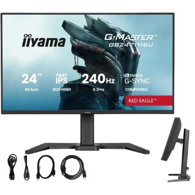 IIYAMA LED Fast IPS Monitor 23,8" GB2471HSU-B1 Red Eagle 240Hz