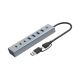 2. Conceptronic HUBBIES20G Hubs und USB 3.2 Gen 1 (3.1 Gen 1) Typ-C 5000 Mbit/s Grau