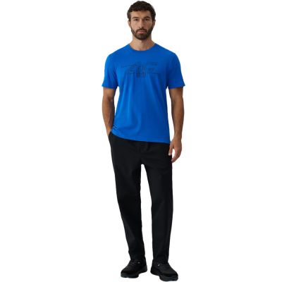 6. Herren-T-Shirt 4F M3573, blau, 4FWAW26TTSHM3573 33S