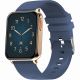5. Smartwatch Gravity Roségold Marineblau 2 Armbänder GT17-2