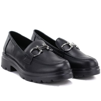 4. Schwarze Damen-Lederschuhe von Lords, Modell Jezzi JH03-2