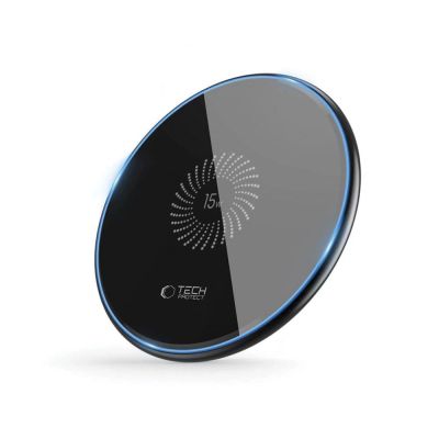 4. Tech-Protect QI15W-C1 15W Induktivladegerät - Schwarz