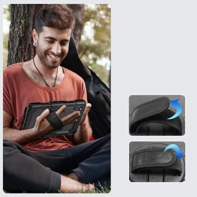 8. Tech-Protect Schutzhülle für Samsung Galaxy Tab A9 / A11 8.7 X110 / X115 / X133 / X135 - Schwarz