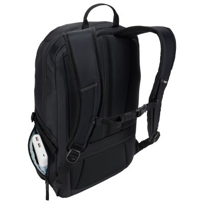 13. Thule EnRoute TEBP5116 – Schwarzer Rucksack, schwarzer Nylon-Reiserucksack