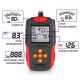 3. QOLTEC Batterietester mit LCD-Anzeige | 12 V | 24 V | 3 Ah–200 Ah